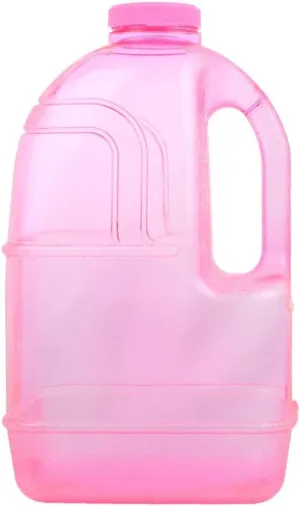 H8O® 1 Gallon Square BPA Free Water Bottle with 48mm Cap & Built-in Handle
