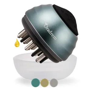 Hair Applicator Comb Brush Hair Scalp Massaging Brush Hair Root Treatment Applicator, Suit for Various Brands Hair Restorer,Essential Oil,Liquid Guide(Green)