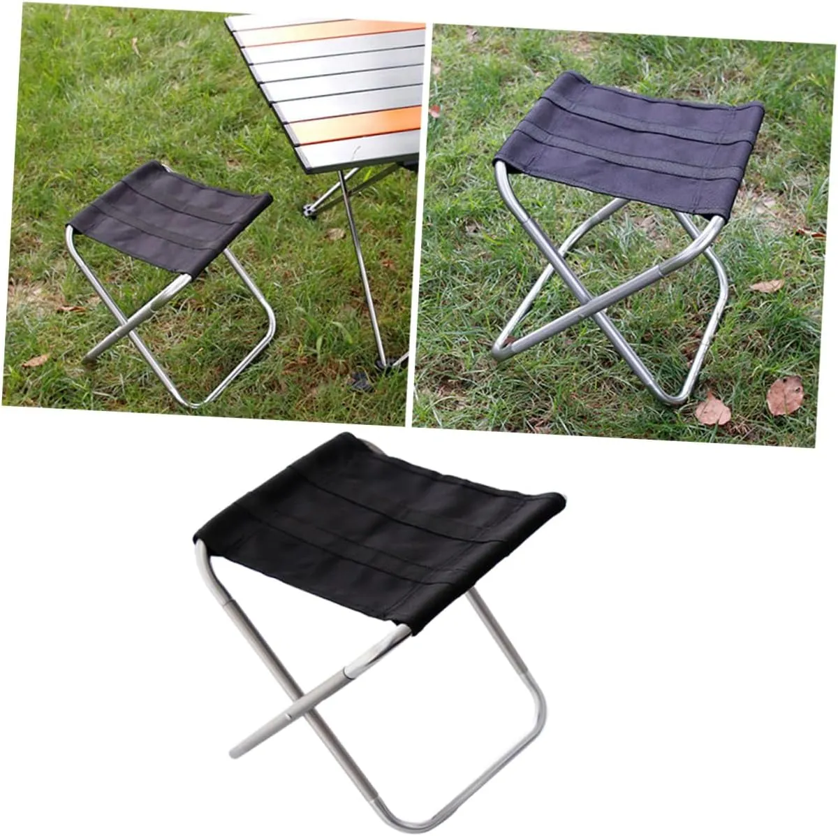 HANABASS Breathable Oxford Fabric Folding Chair Portable Strong Aluminum Alloy for Outdoor Camping Fishing Hunting