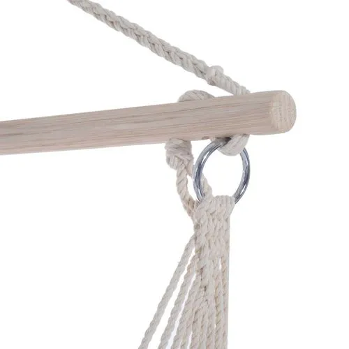 Hanging Swing Chair – Padded Comfort with Durable Cotton Ropes