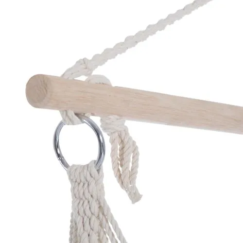 Hanging Swing Chair – Padded Comfort with Durable Cotton Ropes