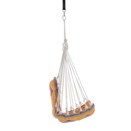 Hanging Swing Chair – Padded Comfort with Durable Cotton Ropes