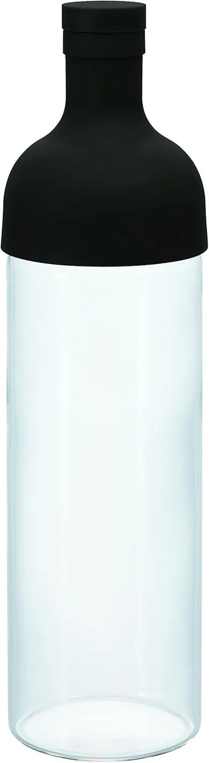 Hario Cold Brew Tea Wine Bottle, 750ml, Black