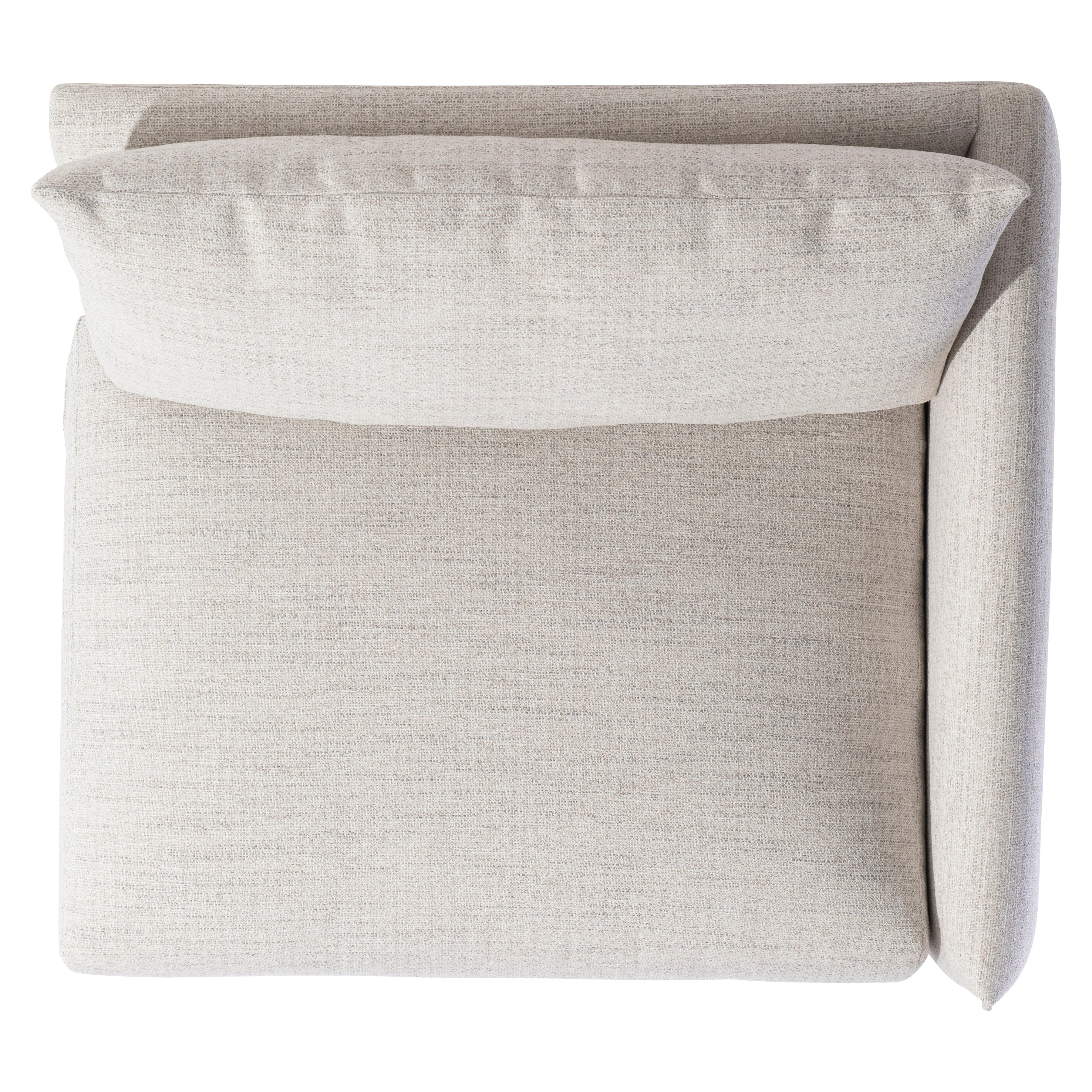 Heavenly Fabric Right Arm Chair
