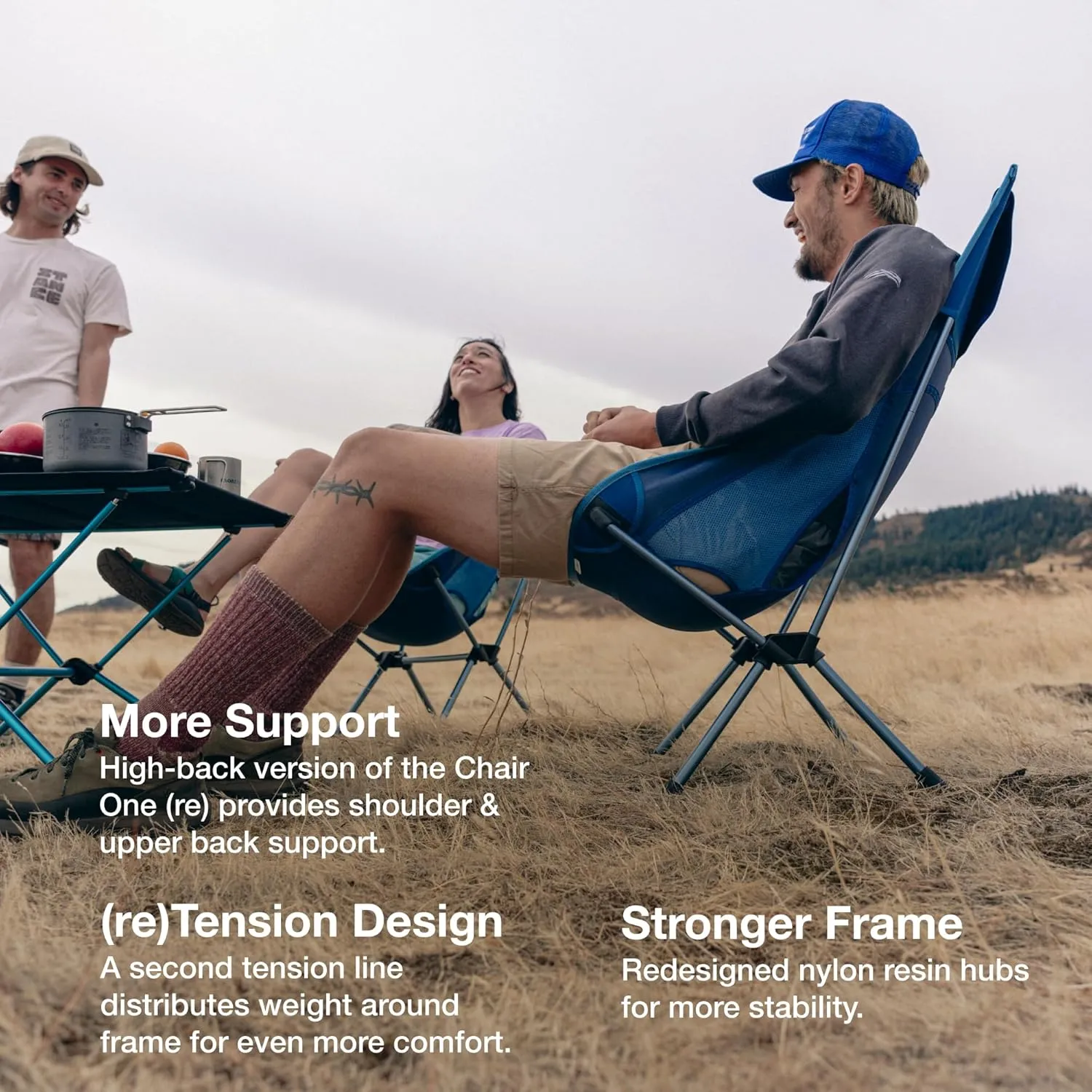 Helinox Chair One Highback (re) High-Performance Camping Chair, Coyote Tan