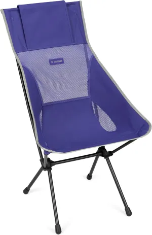 Helinox Sunset Chair Lightweight High-Back Collapsible Camping Chair Cobalt, 3.4Ibs Outdoor Chairs, Picnic Chair, Portable Camping Chair, with Side Pockets