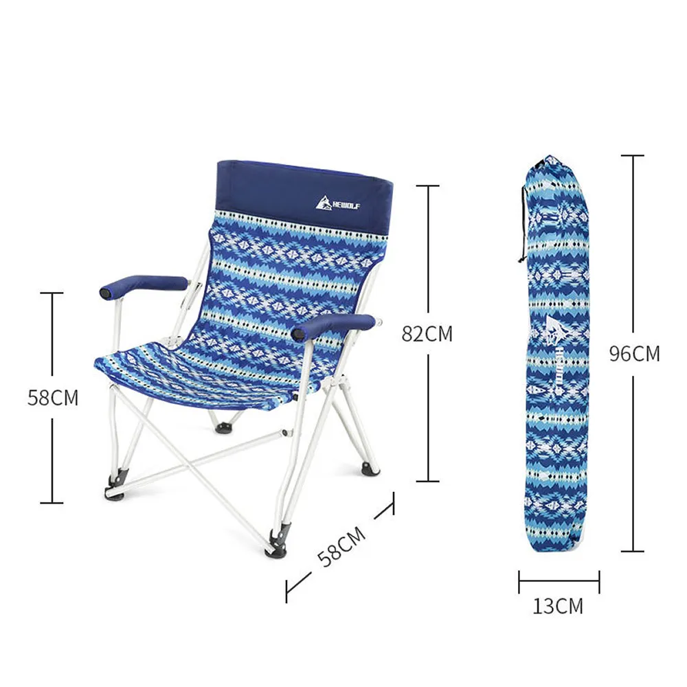 Hewolf Folding Chair - Blue Wave