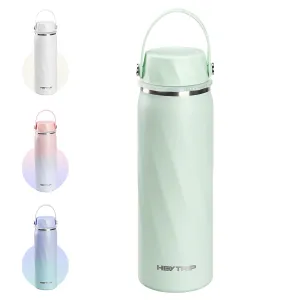 HEYTRIP Vacuum Insulated Breastmilk Cooler Bottle, 20oz Stainless Steel Portable Breastmilk Chiller, Reusable Storage Container Keeps Milk Fresh for 36  Hours, TSA Approved, Mint Green