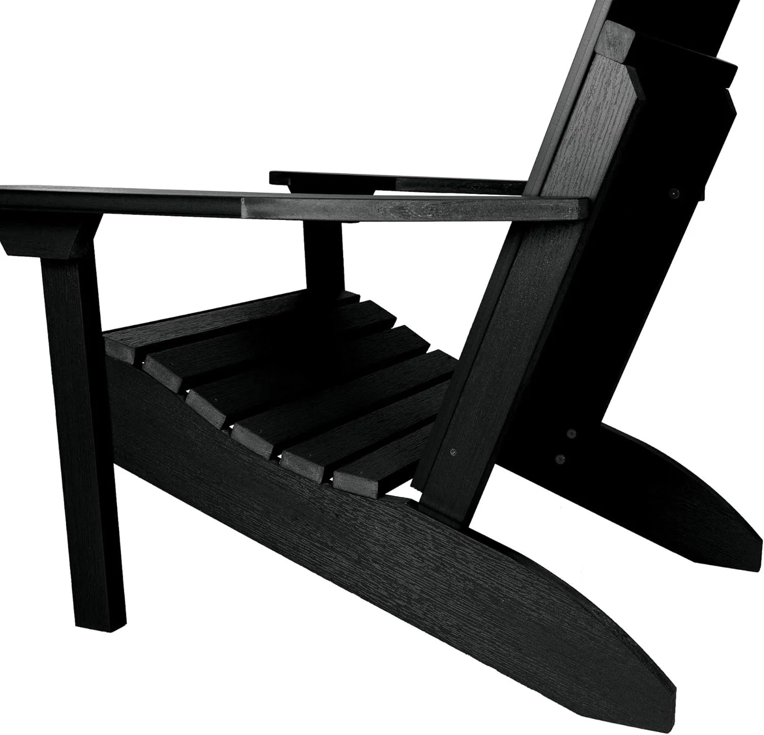 Highwood AD-CLAS1-BKE Classic Westport Adirondack Chair, Black