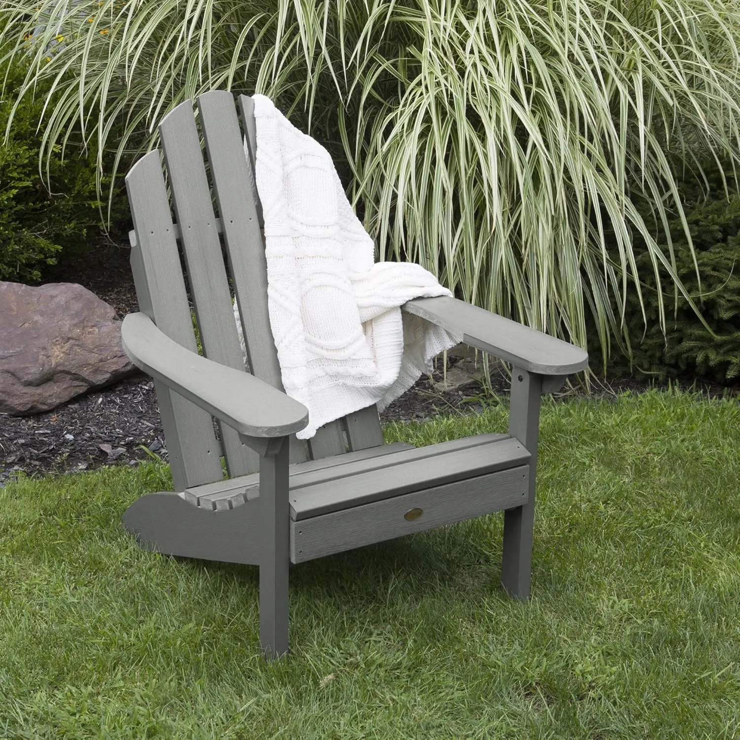 Highwood Classic Westport Adirondack Chair, Coastal Teak