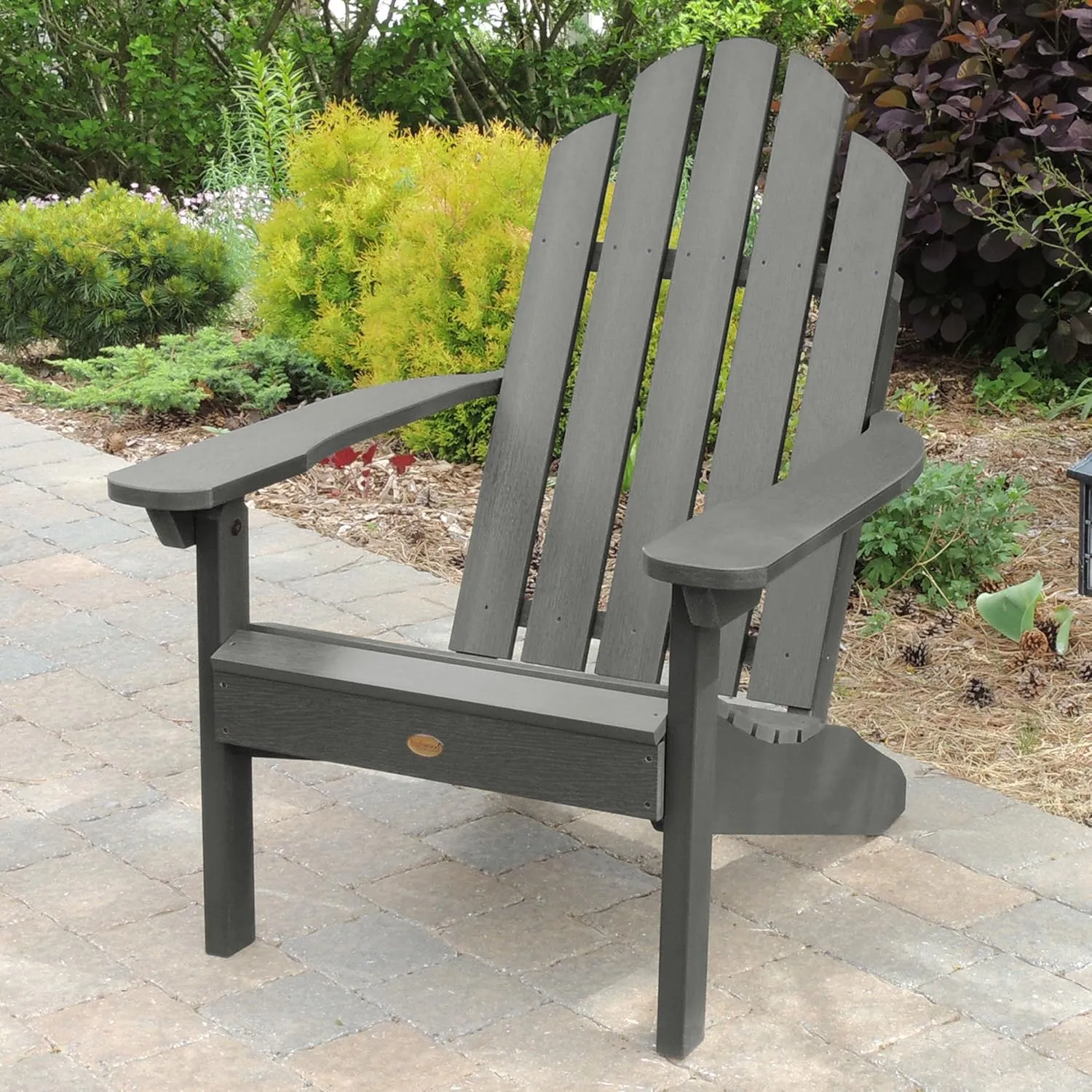 Highwood Classic Westport Adirondack Chair, Coastal Teak
