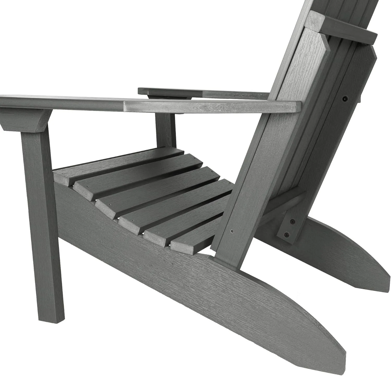 Highwood Classic Westport Adirondack Chair, Coastal Teak