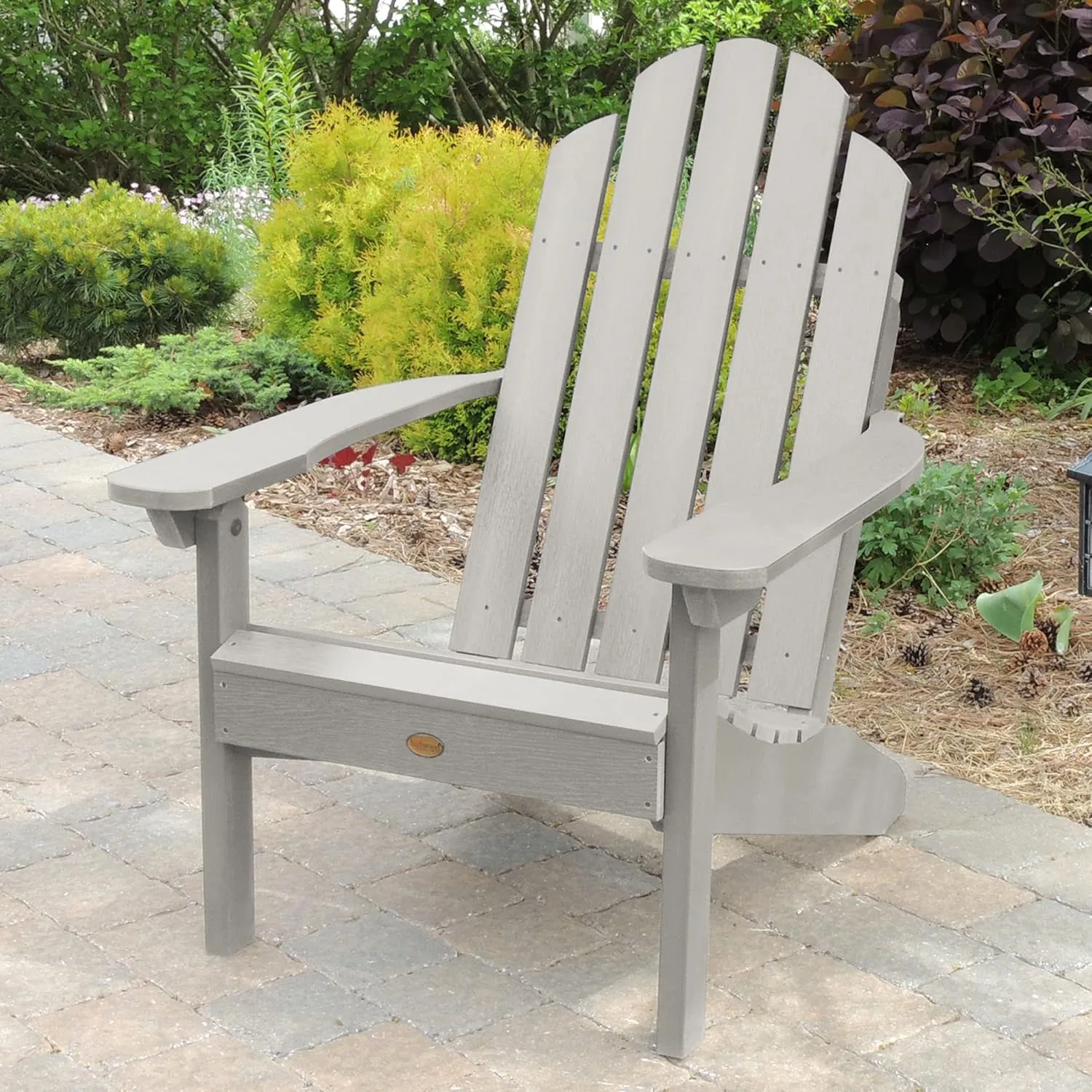highwood Classic Westport Harbor Gray Adirondack Chair