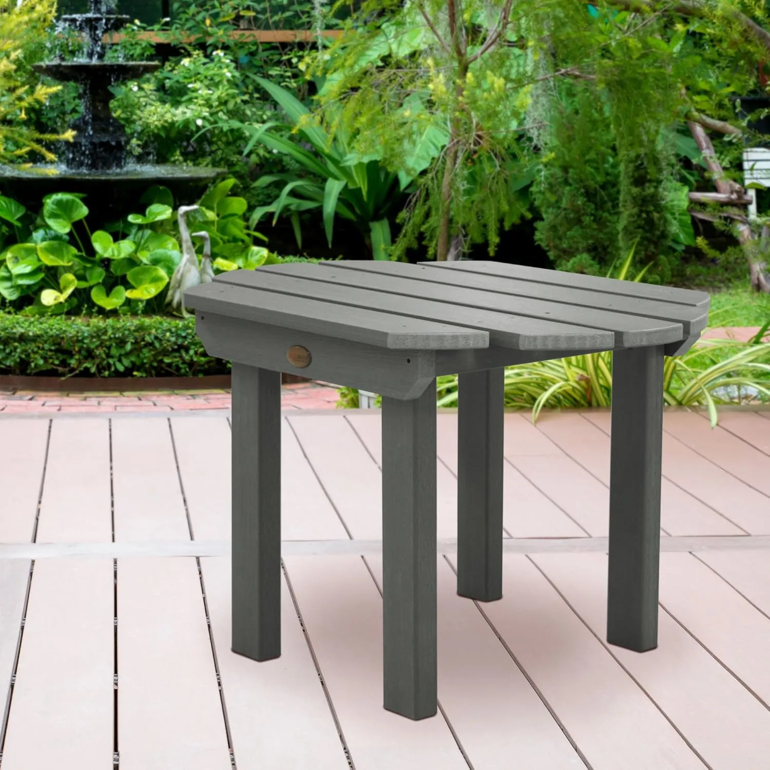 Highwood Classic Westport Side Table, Coastal Teak