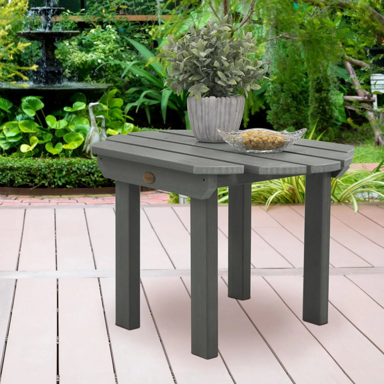 Highwood Classic Westport Side Table, Coastal Teak
