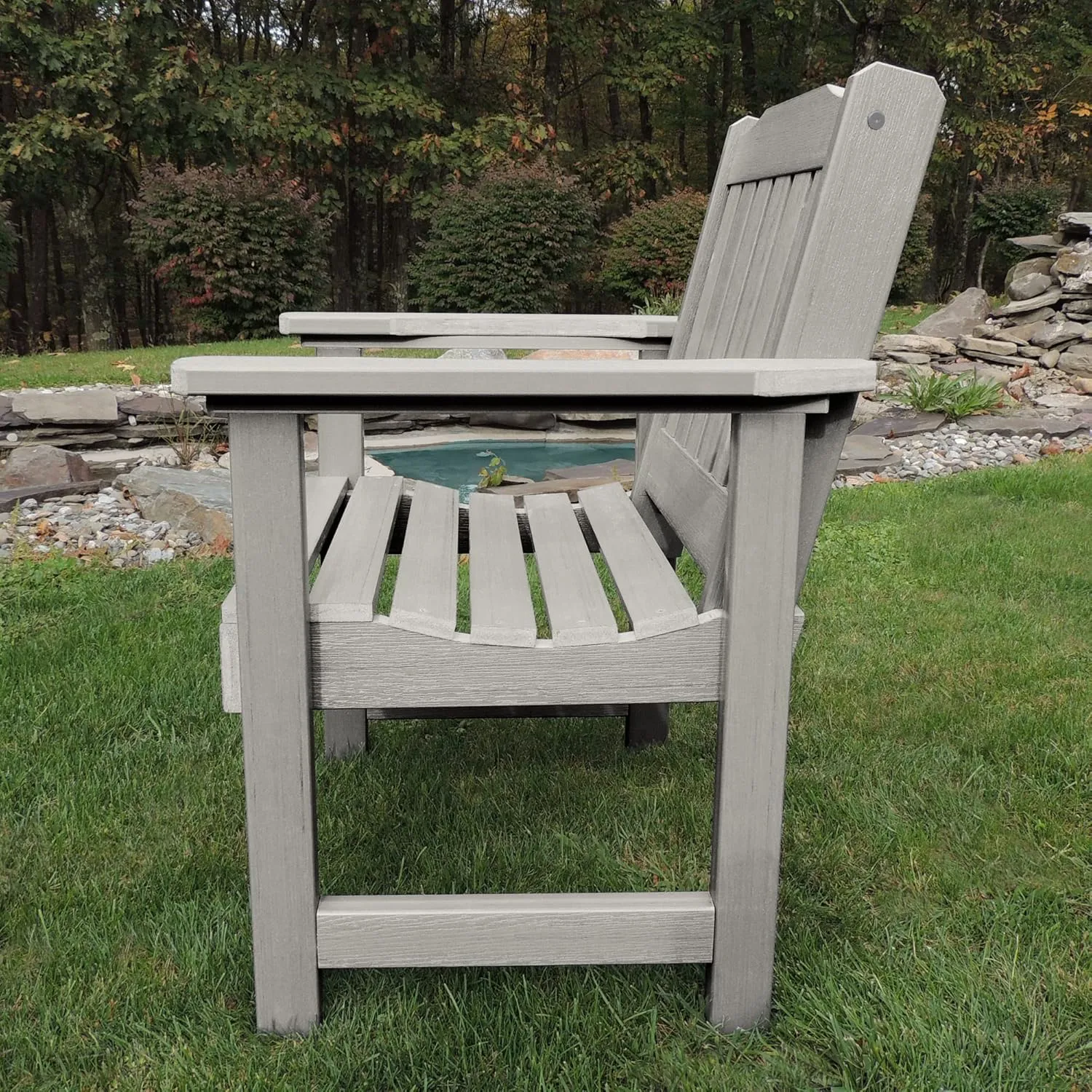 highwood Lehigh Garden Chair, Harbor Gray