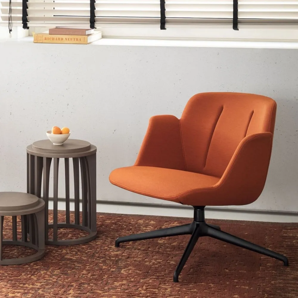 Hive Mini Chair 5-Spoke Aluminum Swivel Base