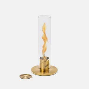 Hofats Spin 90 Table Top Lantern - Gold