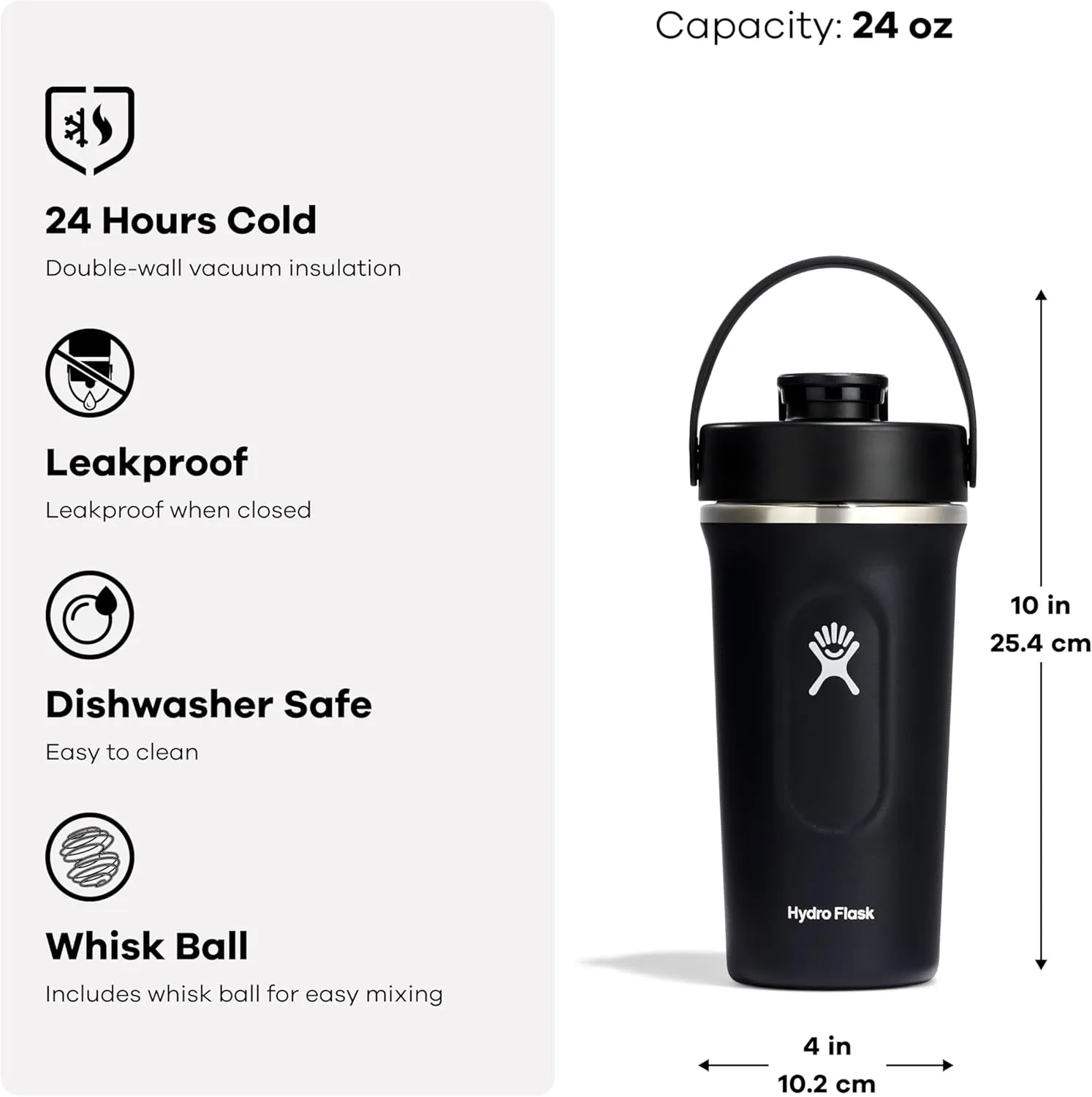 Hydro Flask 24 Oz Insulated Shaker Bottle