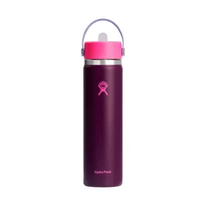 Hydro Flask 24 oz Wide Mouth With Flex Straw Cap - Sugarplum (Limited Edition)