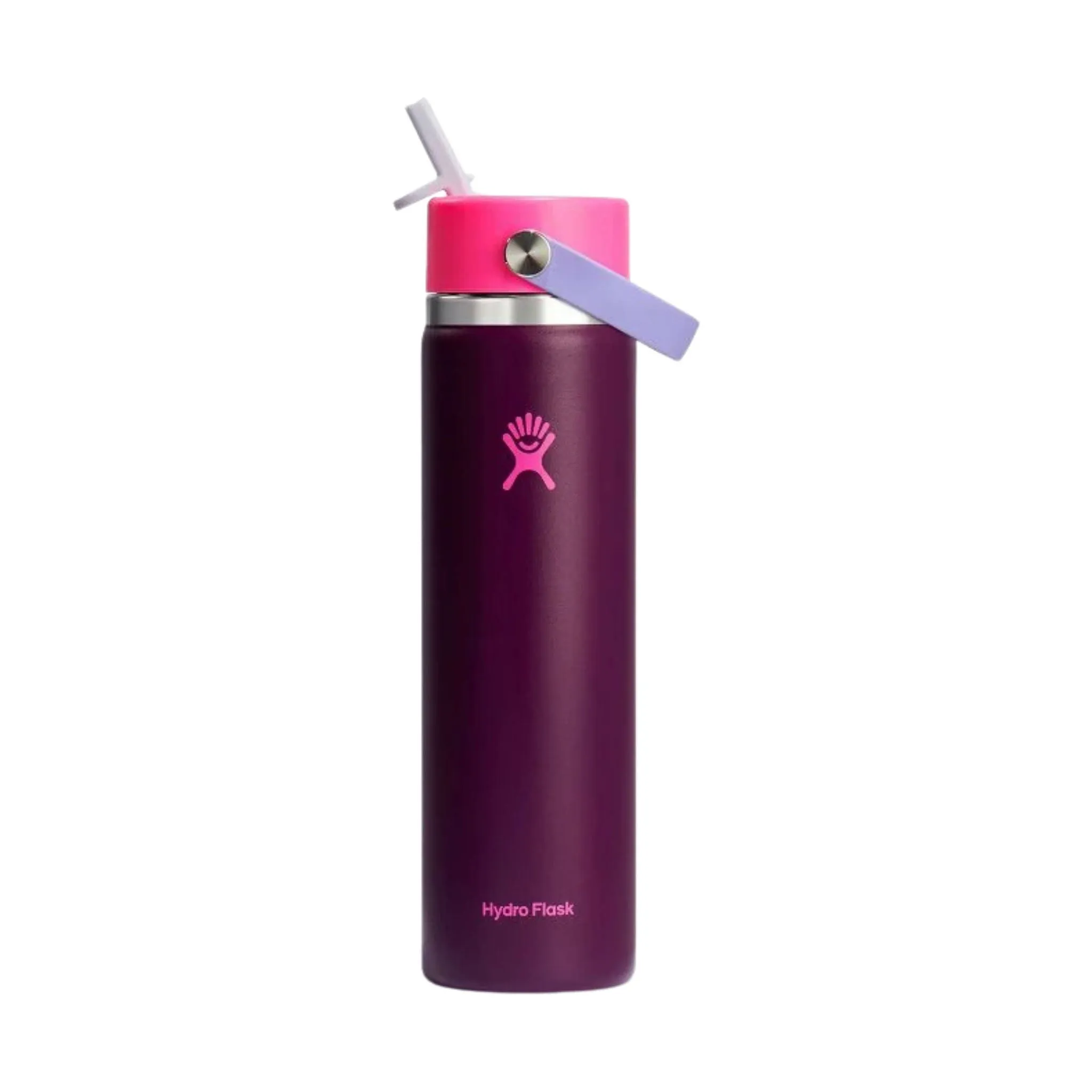 Hydro Flask 24 oz Wide Mouth With Flex Straw Cap - Sugarplum (Limited Edition)