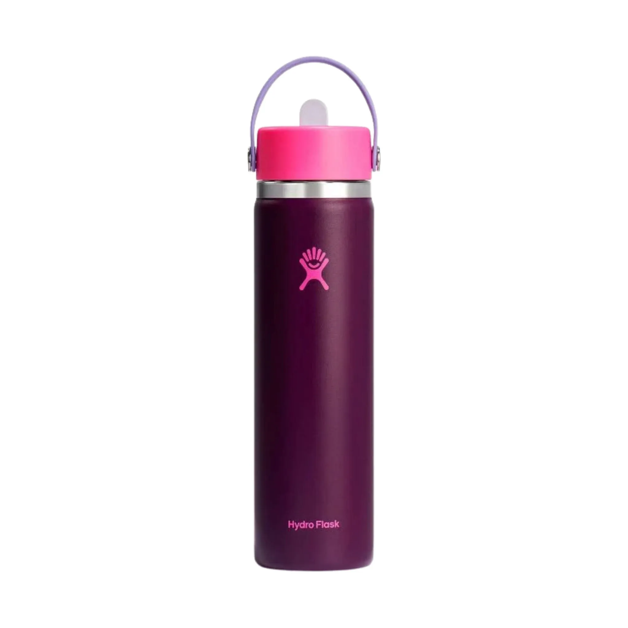 Hydro Flask 24 oz Wide Mouth With Flex Straw Cap - Sugarplum (Limited Edition)