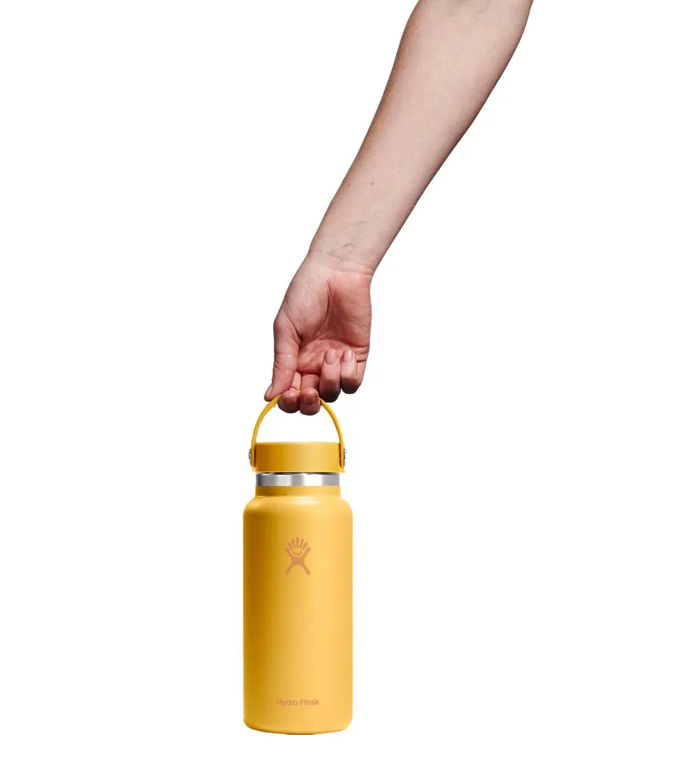 HYDRO FLASK 32 OZ WIDE FLEX CAP SUNBEAM