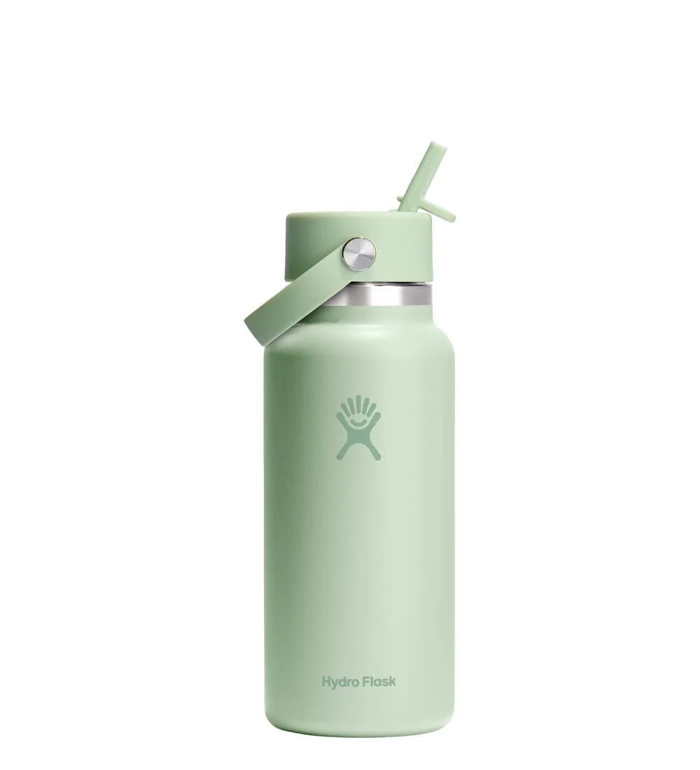 HYDRO FLASK 32 OZ WIDE FLEX STRAW CAP ALOE