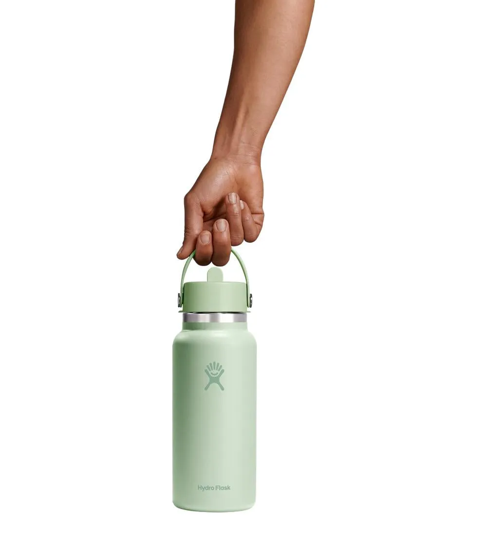 HYDRO FLASK 32 OZ WIDE FLEX STRAW CAP ALOE