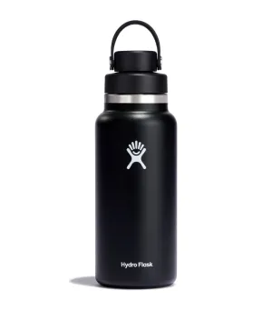 HYDRO FLASK 32OZ WIDE FLEX CHUG CAP BLACK