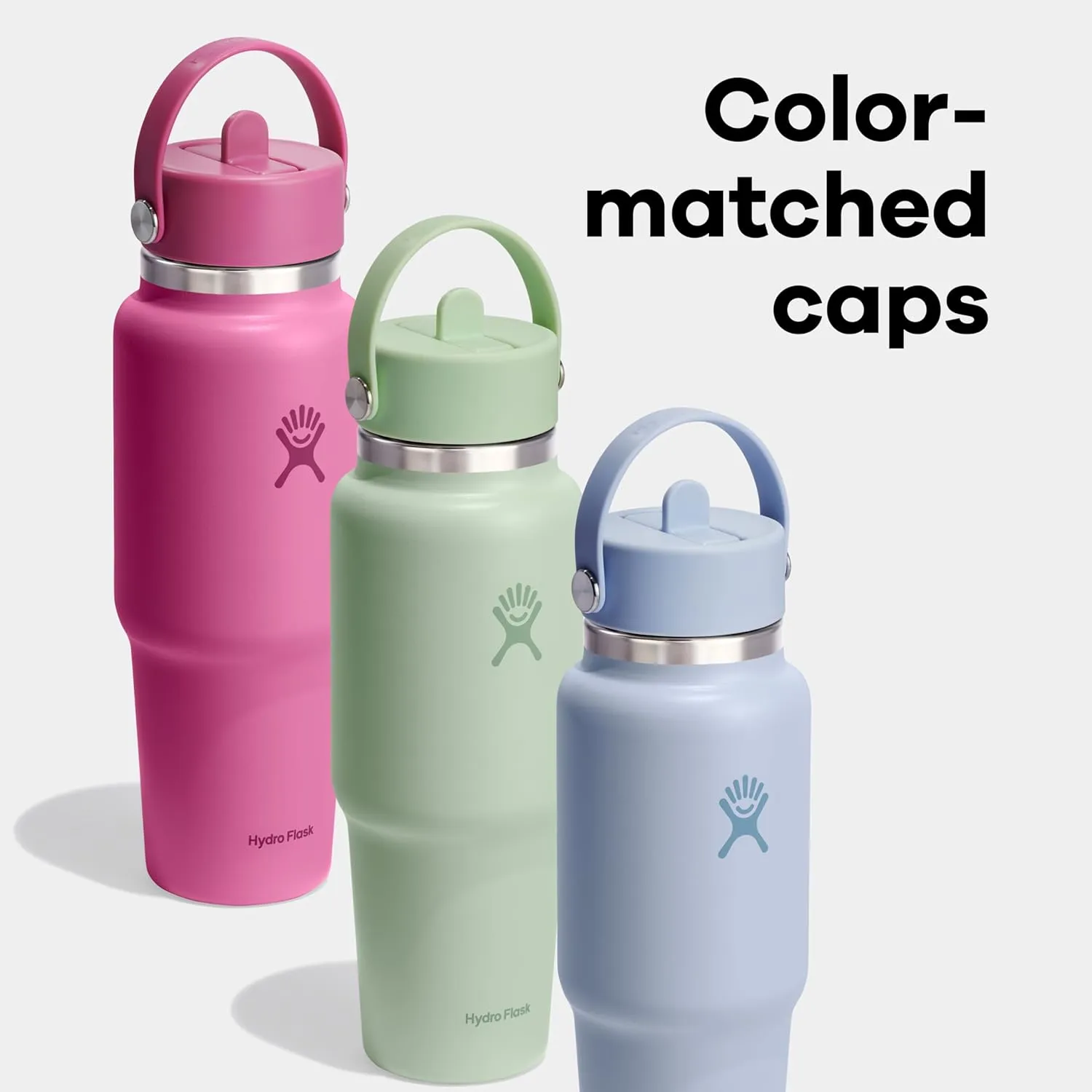 Hydro Flask 40 OZ Wide Flex Straw Travel Bottle SURF
