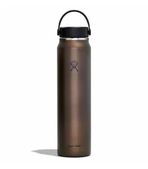 HYDRO FLASK 40OZ LIGHTWEIGHT WIDE FLEX CAP OBSIDIAN