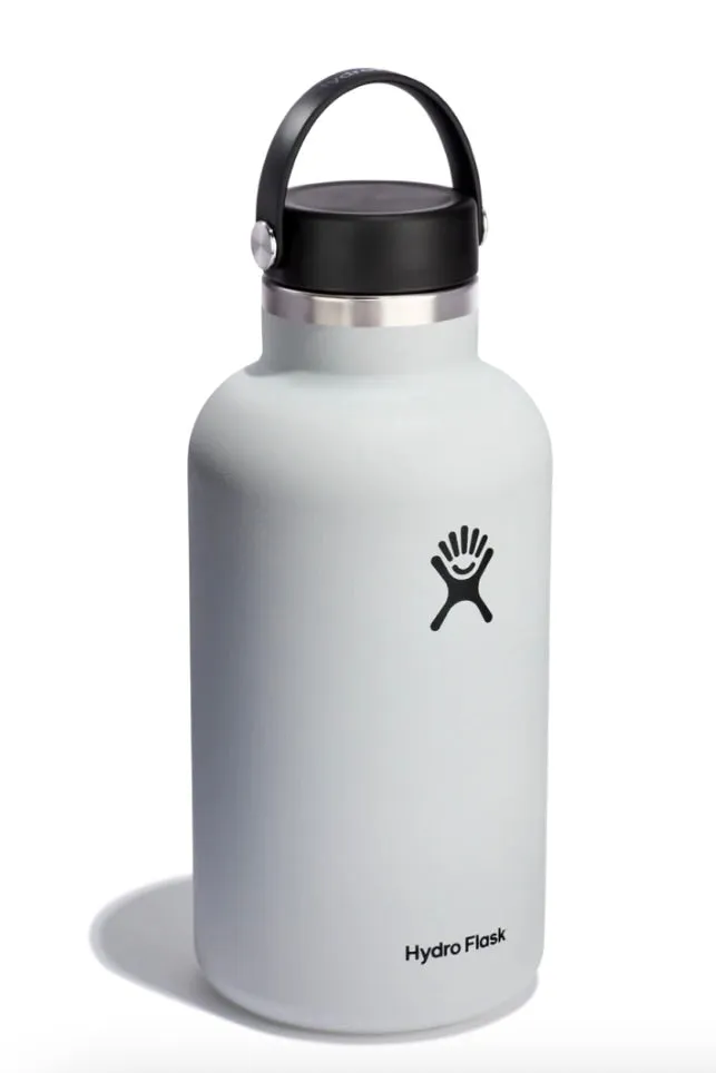 Hydro Flask 64oz Wide Mouth Cap- White