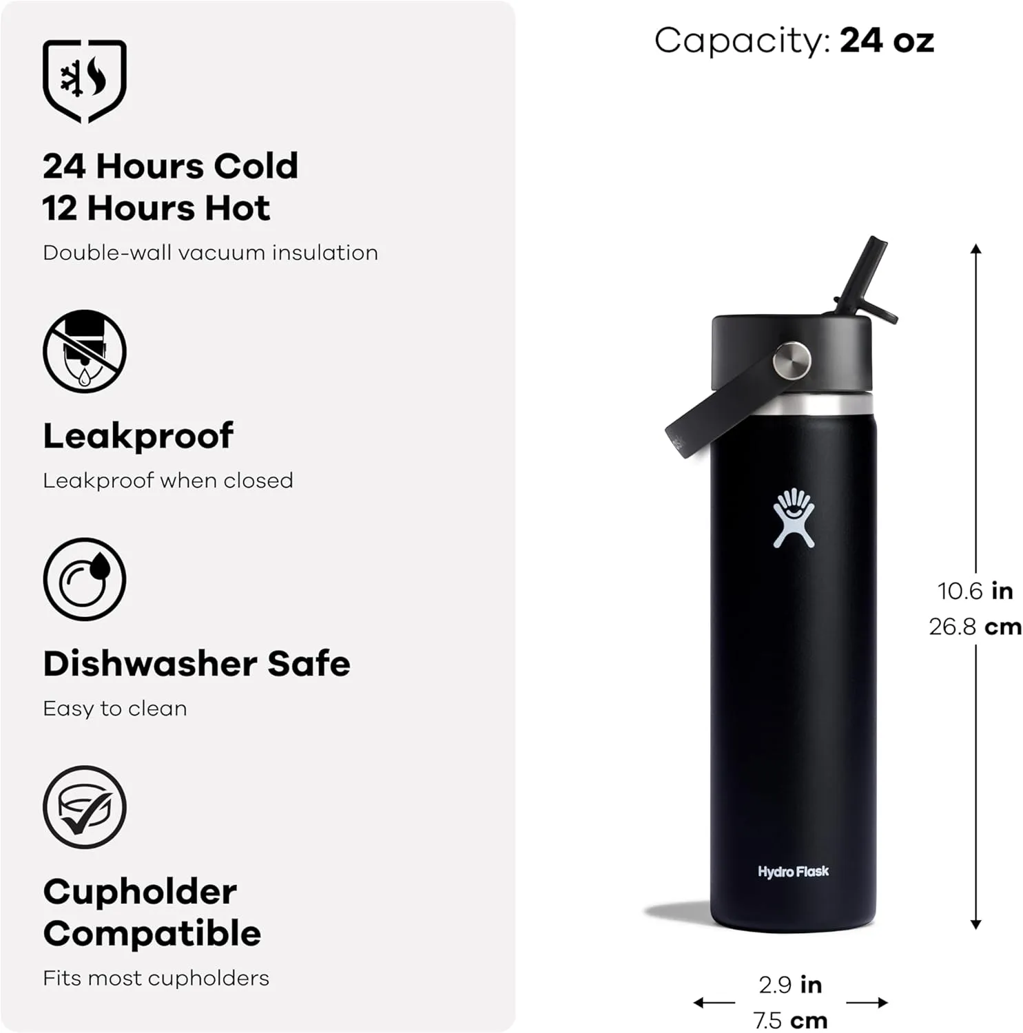 Hydro Flask Flex Straw Cap Agave