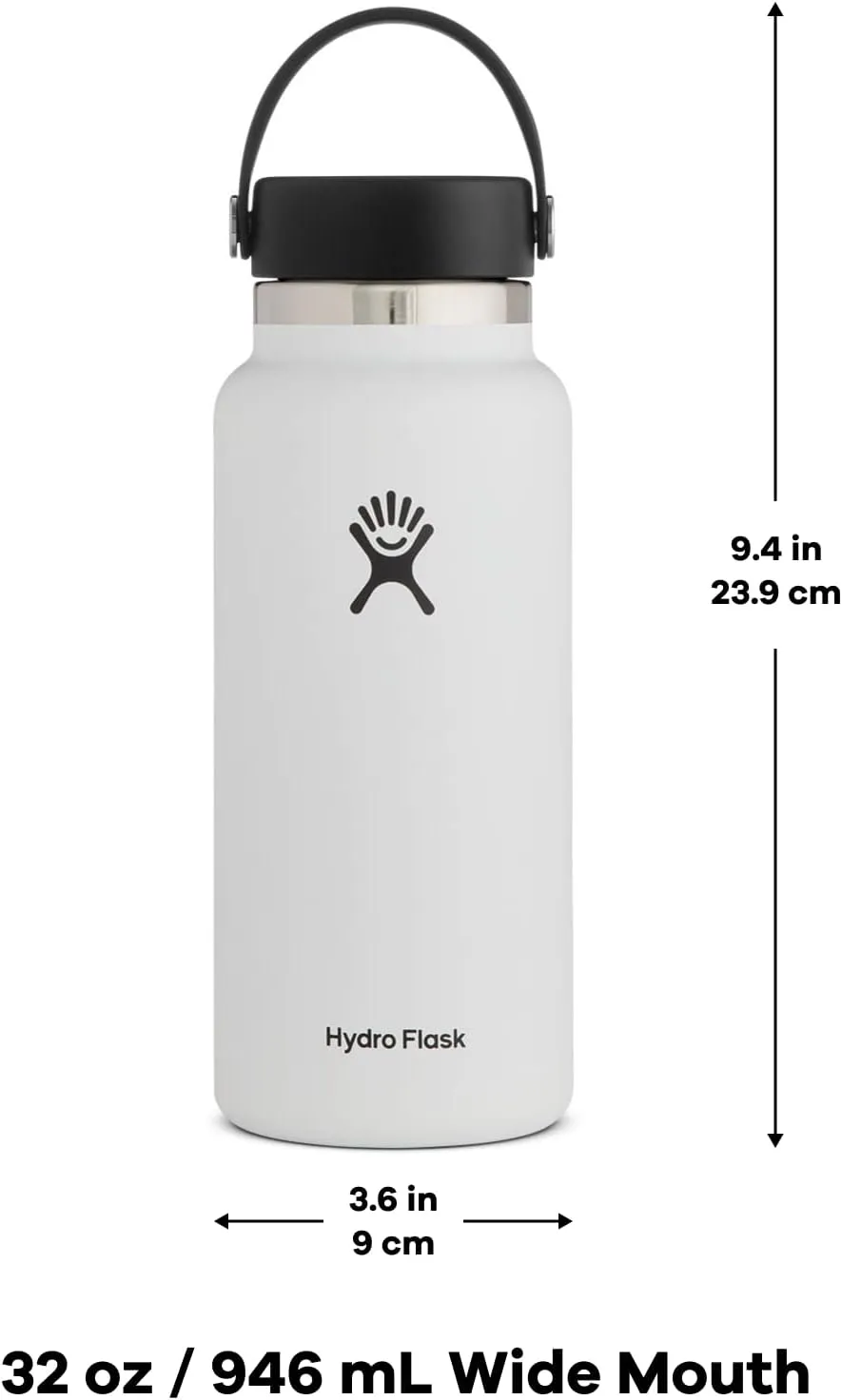 Hydro Flask Wide Mouth Bottle with Flex Cap