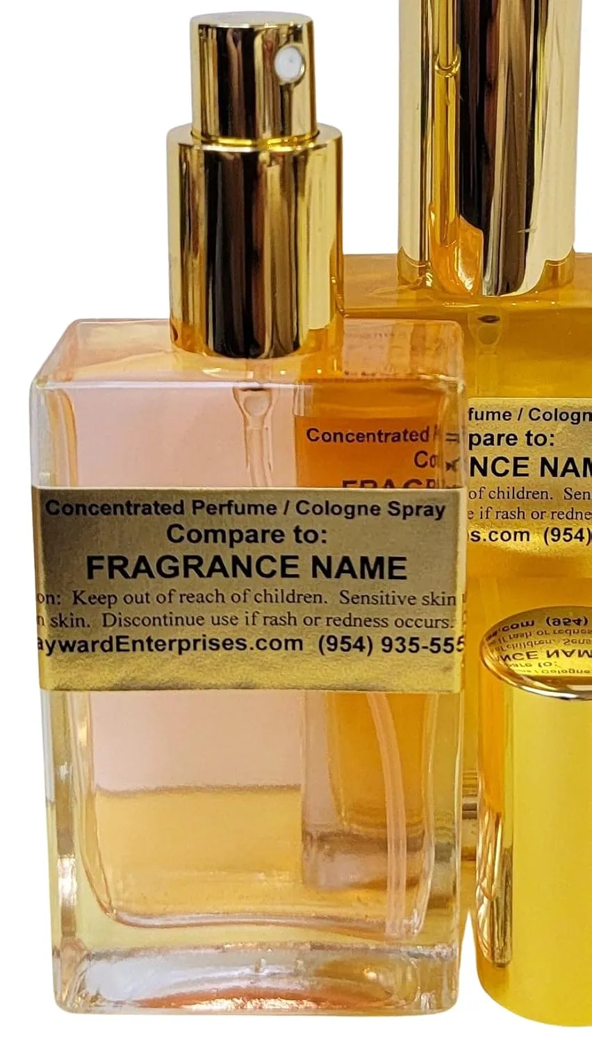HYWD Enterprises Perfume Spray Compares to JASMIN NOIR (Bulg.) for women, Fragrance Rendition, Fragrance Spray, Eau de Parfum, 2 oz. (60ml) Glass