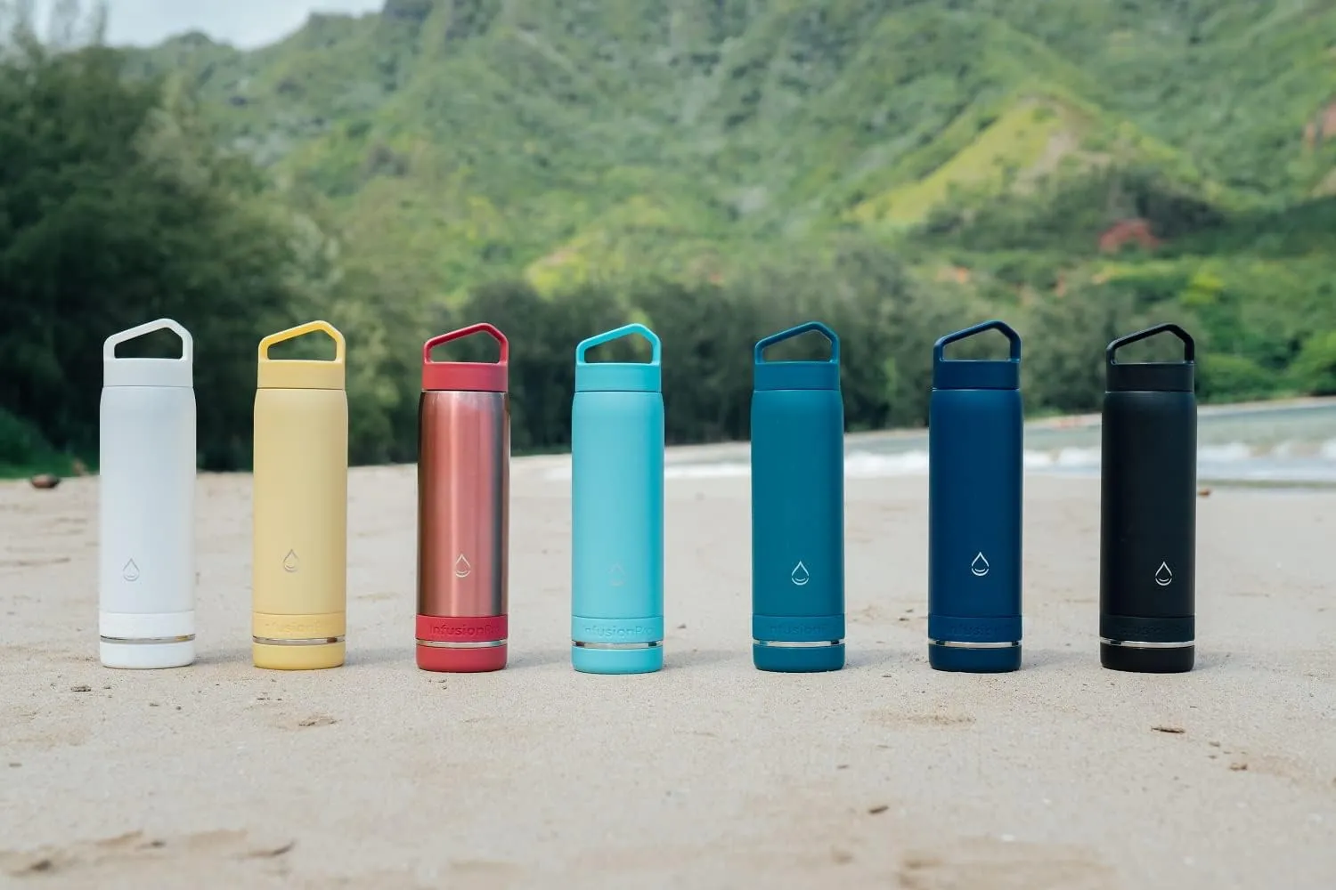 Infusion Pro Fruit Infuser Water Bottle - Vacuum Insulated (20 oz) Stainless Steel : Fruit Infusion Recipe eBook : Bottom Loading for More Flavor : Easy Cleaning : Great Gift
