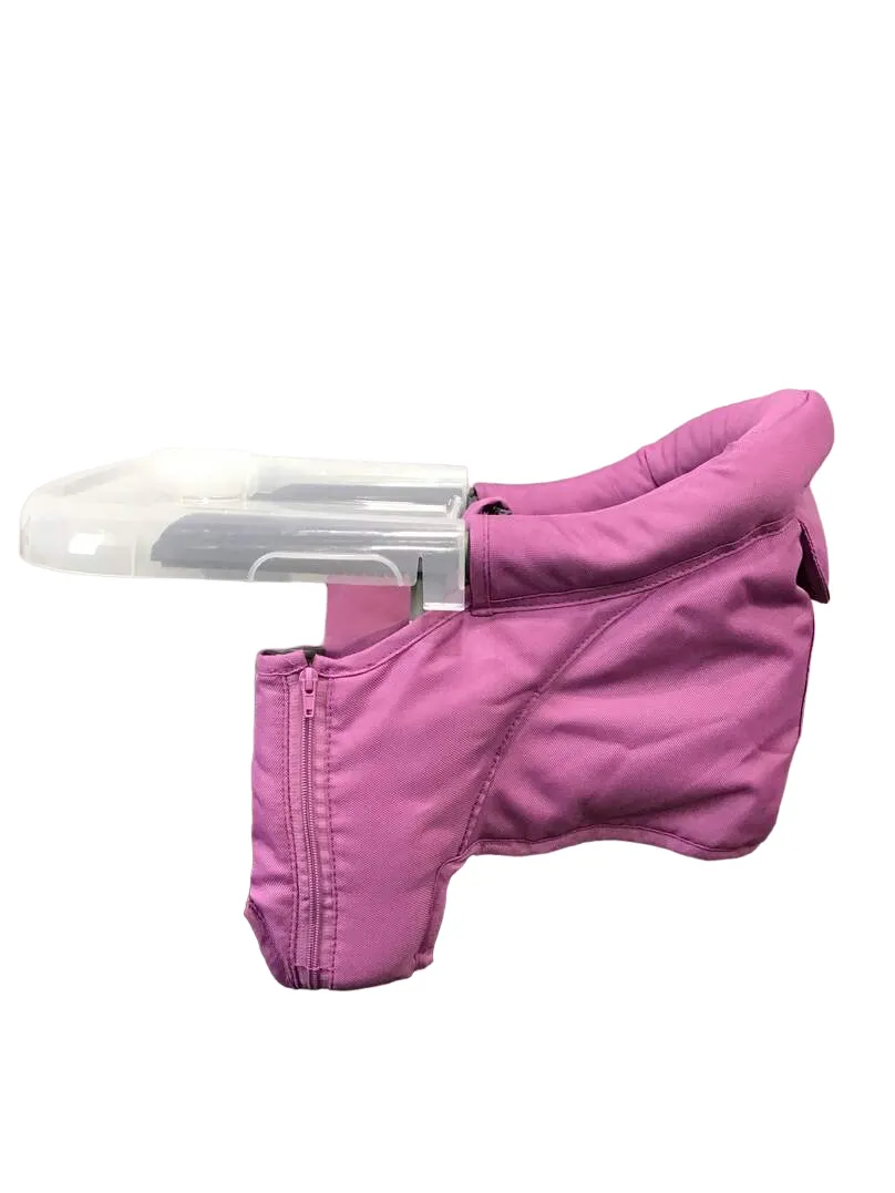 Inglesina Fast Table Chair, Fuchsia Pink, With Dining Tray