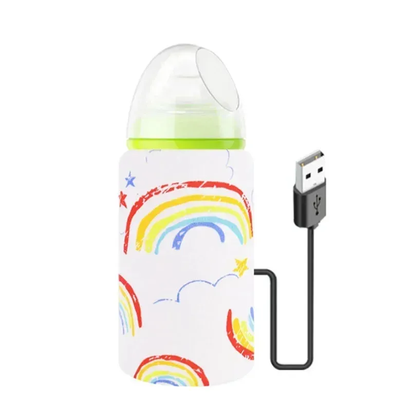 Insulated Bottle Warmer, Portable, USB Rechargeable