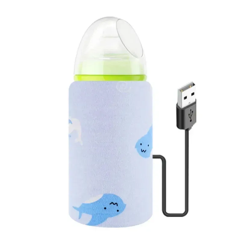 Insulated Bottle Warmer, Portable, USB Rechargeable