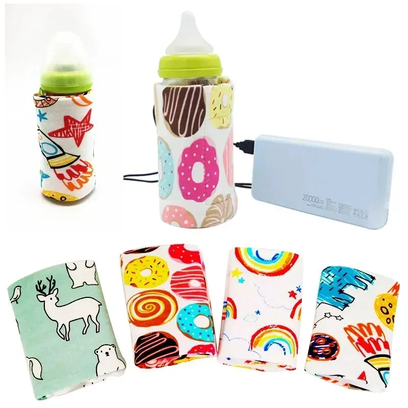 Insulated Bottle Warmer, Portable, USB Rechargeable