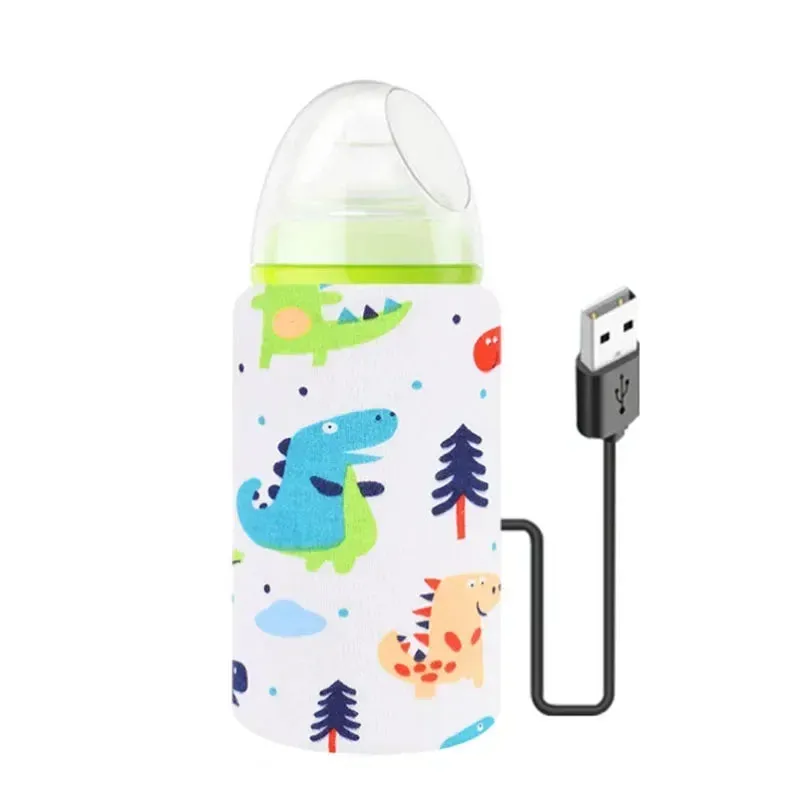 Insulated Bottle Warmer, Portable, USB Rechargeable