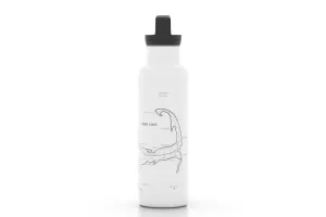Island and Coastal Maps 21 oz Insulated Bottle