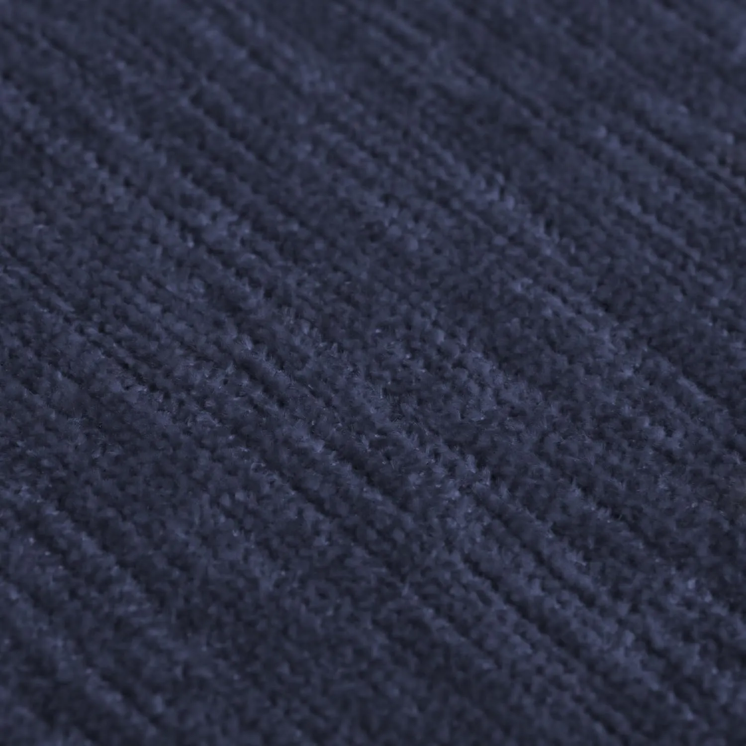 Jaxx Arlo Chaise Lounger Foam Bean Bag Chair - Premium Chenille, Navy