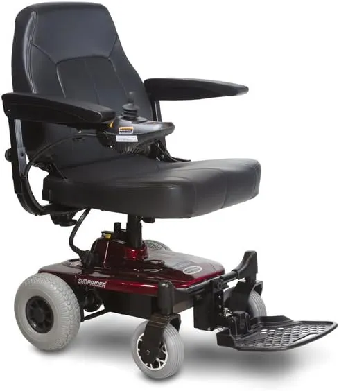 Jimmie Power Chair with Black Seat