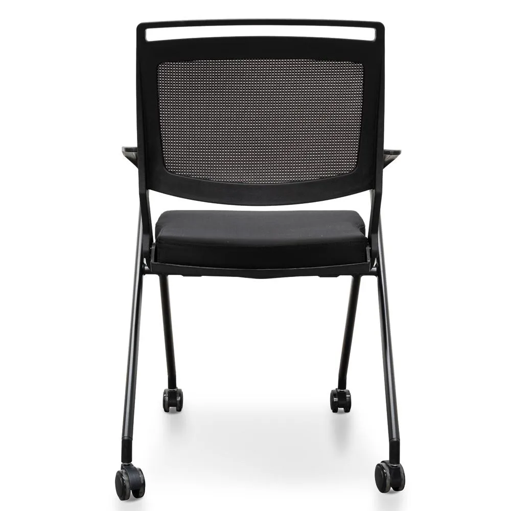 Josh Mesh Office Visitor Chair - Black