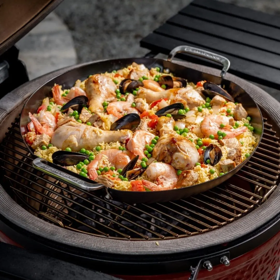 Kamado Joe Karbon Steel Non-Stick Pre-Seasoned Paella Pan - KJ15124722