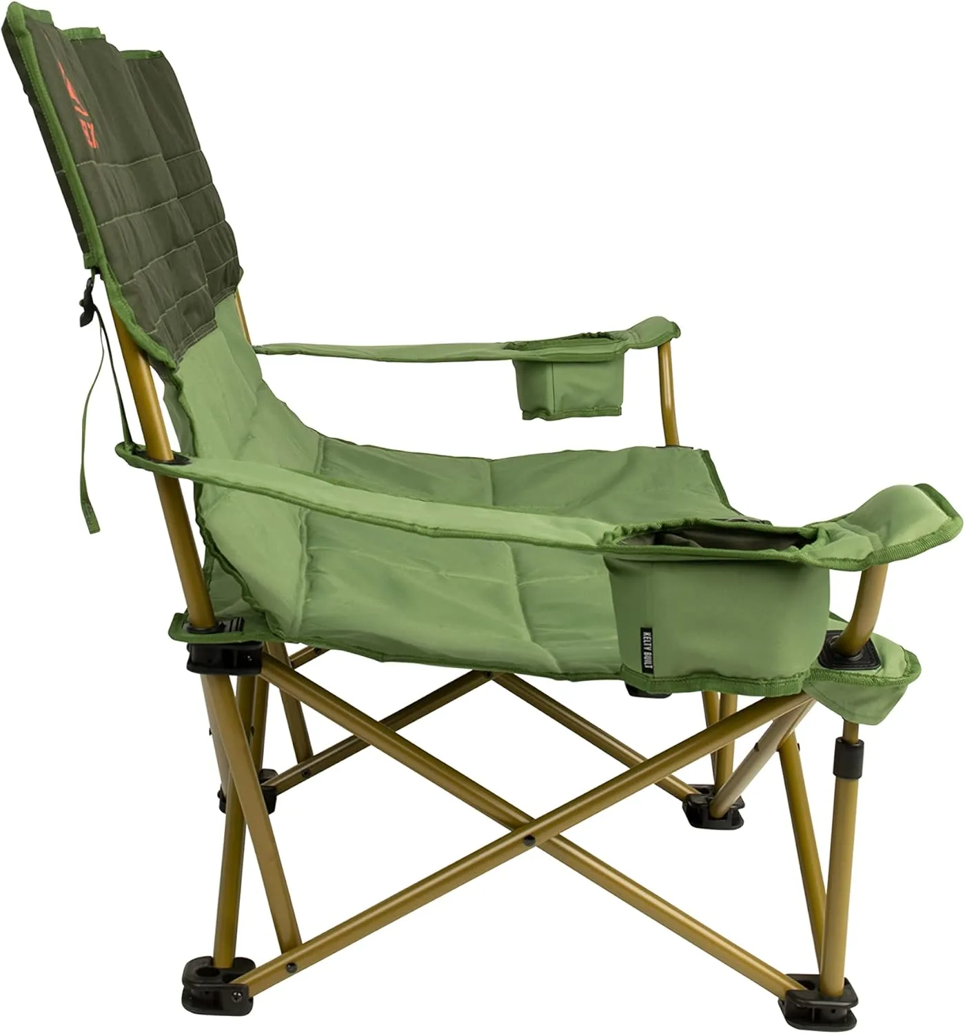 Kelty Low Loveseat Double 2 Person Camping Chair, Two Person Foldable Seat for Festivals, Concerts, Tailgates, Beach Days, Low Seat Height