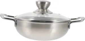 KESYOO Kitchen Hot Pot Household Hot Pot Mini Portable Cooking Pot Small Cooking Pots Double Handle Pots