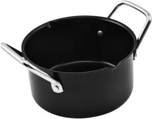 KICHOUSE Thicken Carbon Steel Stew Pot Non-Stick Outdoor Cookware Camping Cookware Stove Kettle Camping Outdoor Cooking Pot